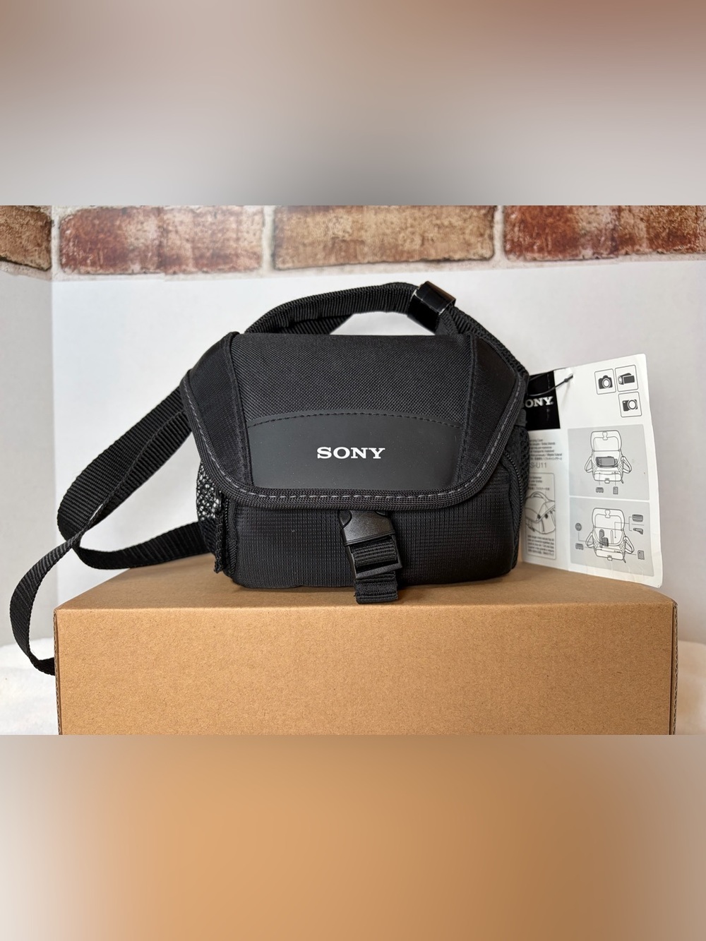 Sony Japan Soft carrying case LCS-U11 - Black For Digital Video Camera Photo